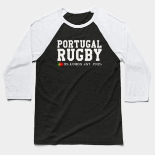 Os Lobos, Portugal Rugby Union Baseball T-Shirt